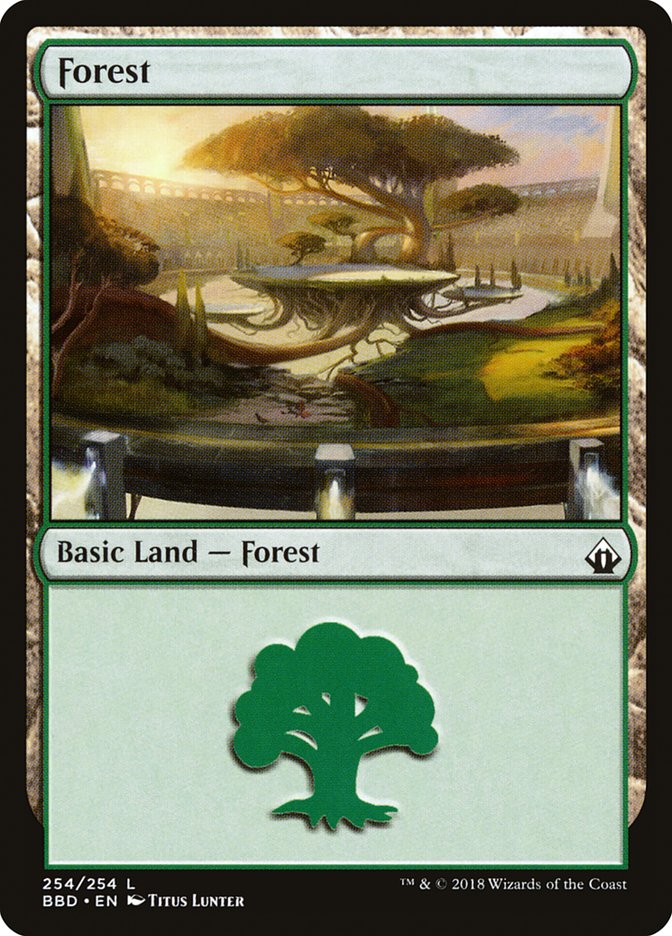 Forest (254) [Battlebond] | Clutch Gaming