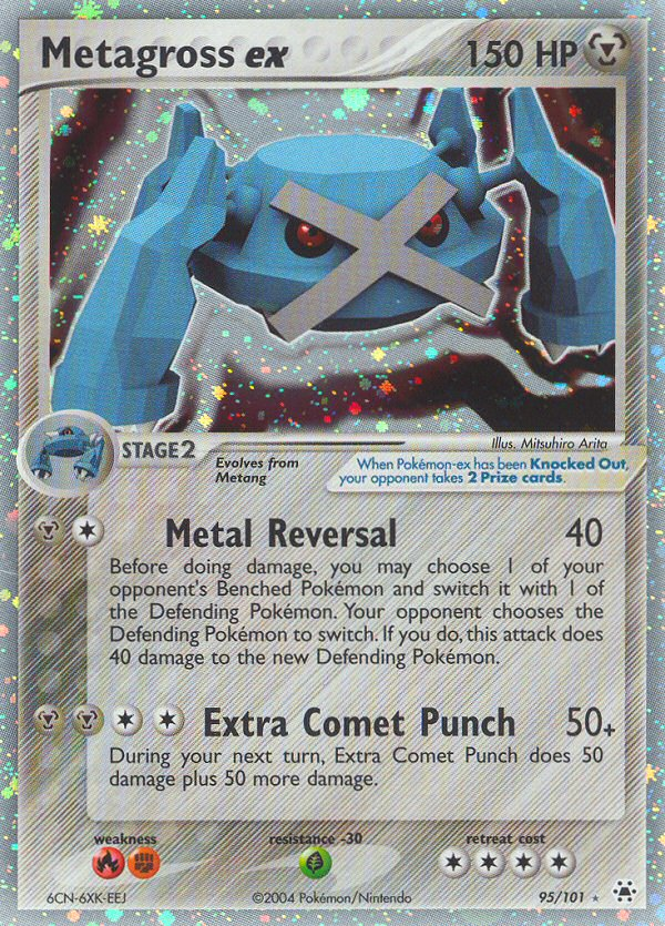 Metagross ex (95/101) [EX: Hidden Legends] | Clutch Gaming