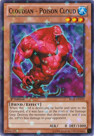Cloudian - Poison Cloud [BP01-EN193] Starfoil Rare | Clutch Gaming