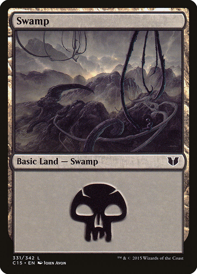 Swamp (331) [Commander 2015] | Clutch Gaming