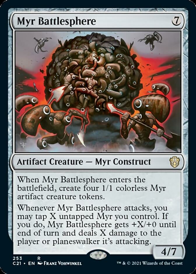 Myr Battlesphere [Commander 2021] | Clutch Gaming