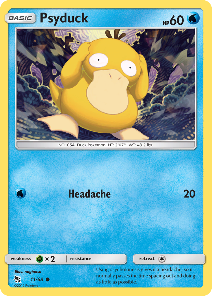 Psyduck (11/68) [Sun & Moon: Hidden Fates] | Clutch Gaming