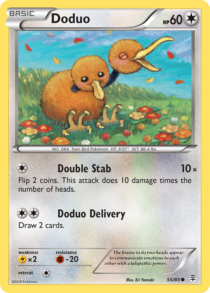 Doduo (55/83) [XY: Generations] | Clutch Gaming