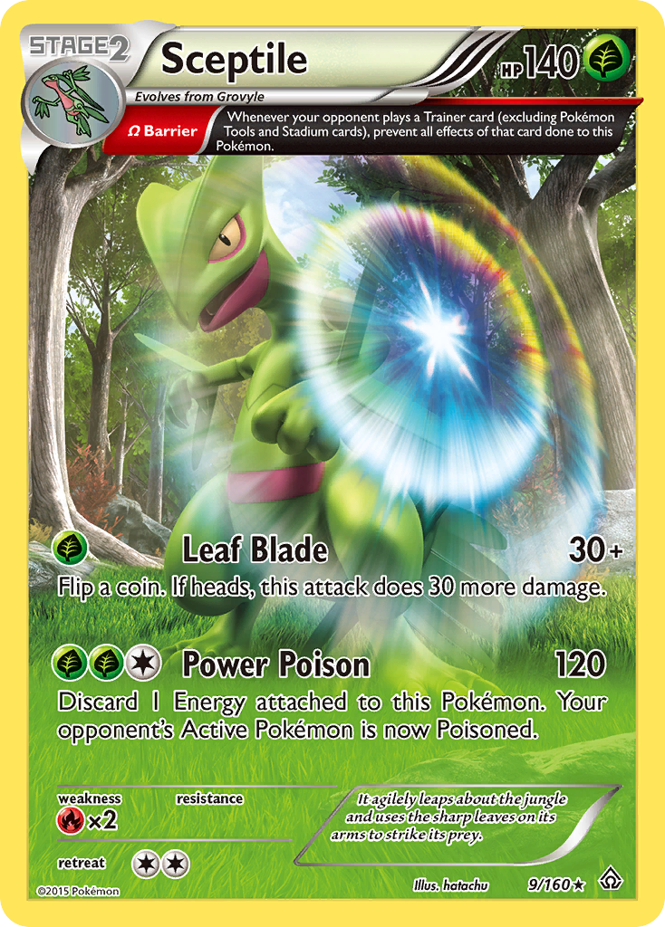 Sceptile (9/160) [XY: Primal Clash] | Clutch Gaming