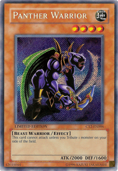 Panther Warrior [CT2-EN006] Secret Rare | Clutch Gaming