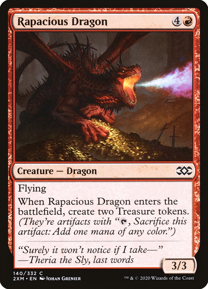 Rapacious Dragon [Double Masters] | Clutch Gaming