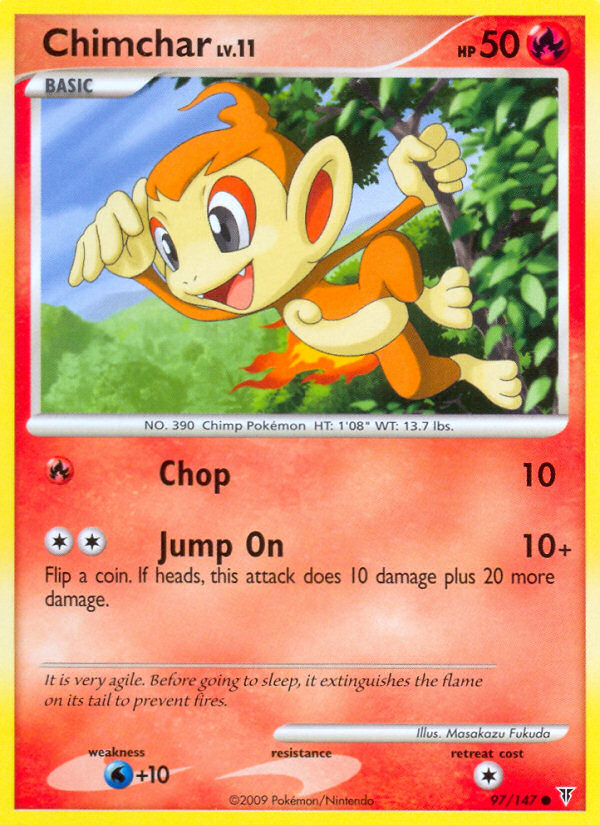 Chimchar (97/147) [Platinum: Supreme Victors] | Clutch Gaming