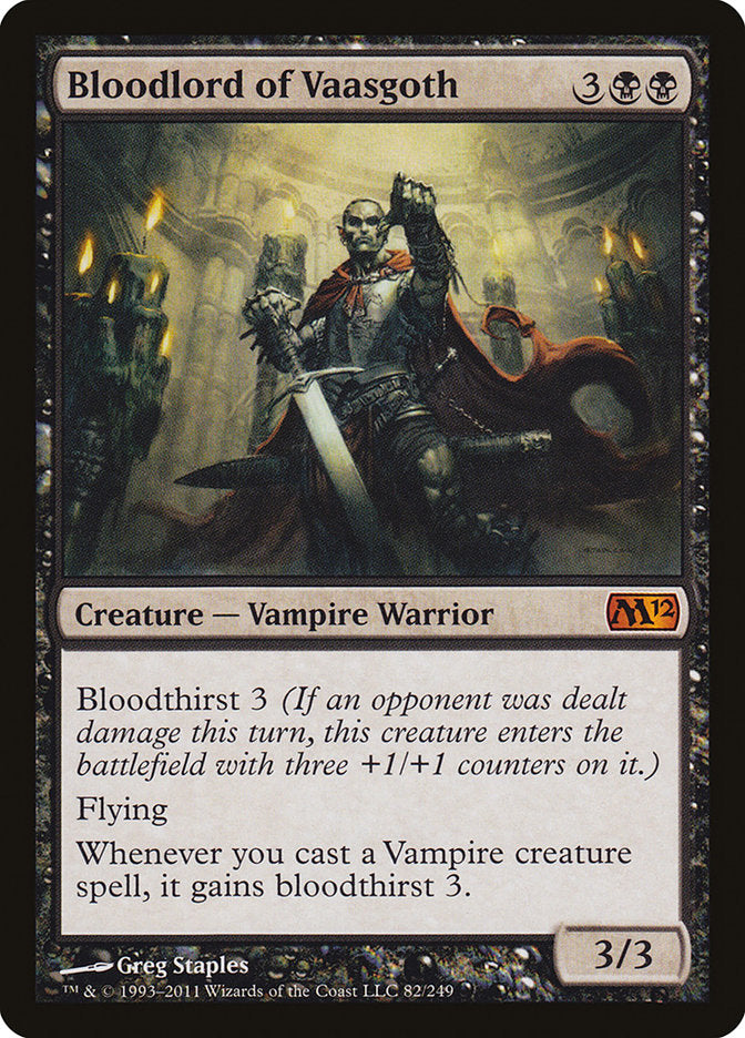 Bloodlord of Vaasgoth [Magic 2012] | Clutch Gaming