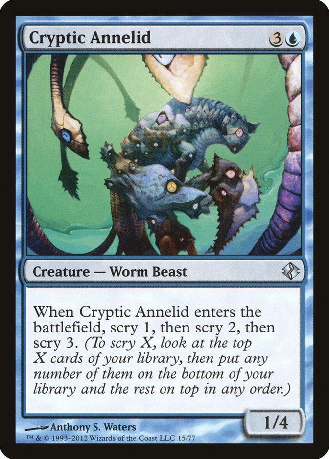 Cryptic Annelid [Duel Decks: Venser vs. Koth] | Clutch Gaming