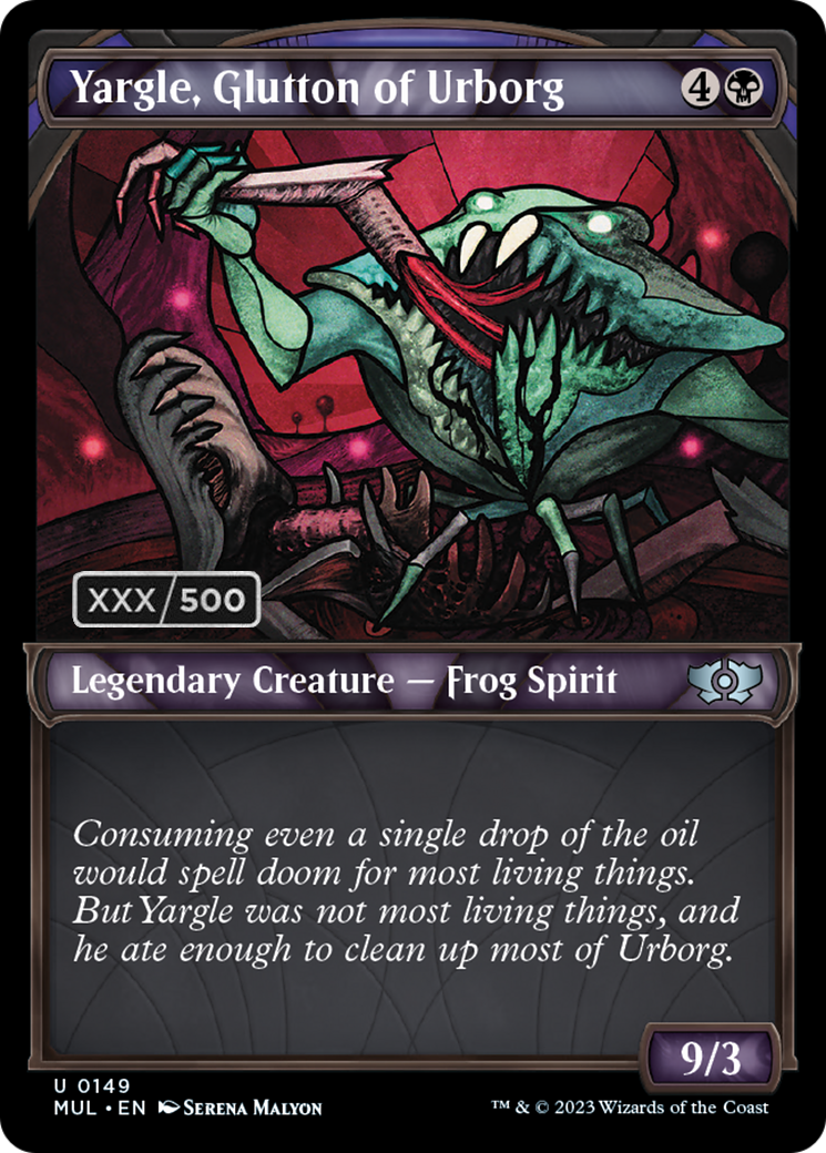 Yargle, Glutton of Urborg (Serialized) [Multiverse Legends] | Clutch Gaming