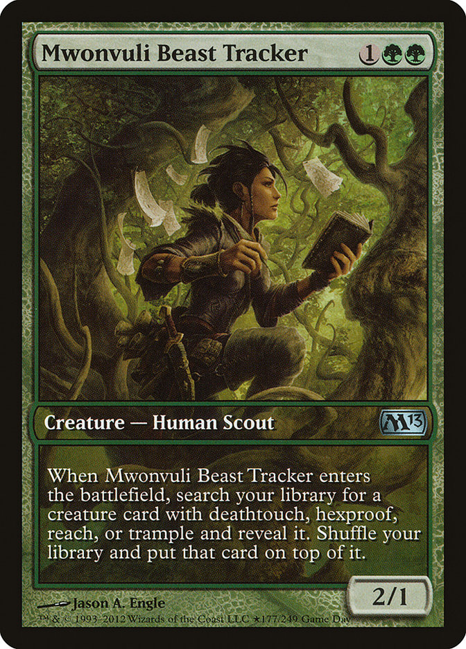 Mwonvuli Beast Tracker (Game Day) [Magic 2013 Promos] | Clutch Gaming