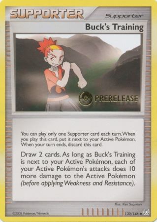 Bucks Training (130/146) (Prerelease Promo) [Diamond & Pearl: Legends Awakened] | Clutch Gaming