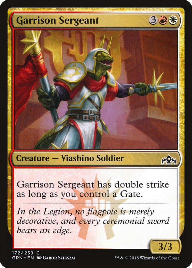 Garrison Sergeant [Guilds of Ravnica] | Clutch Gaming