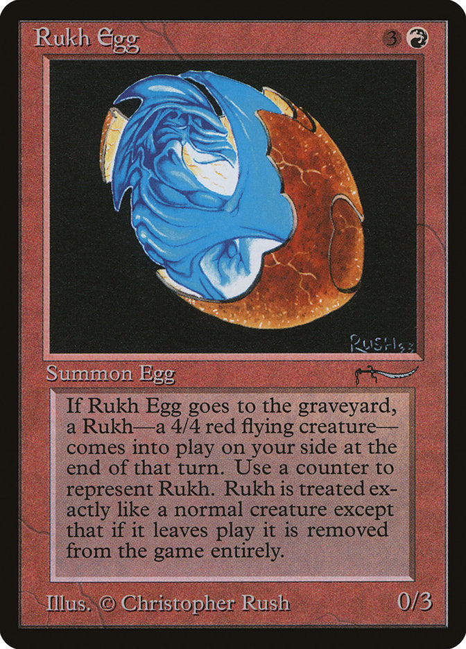 Rukh Egg (Dark Mana Cost) [Arabian Nights] | Clutch Gaming