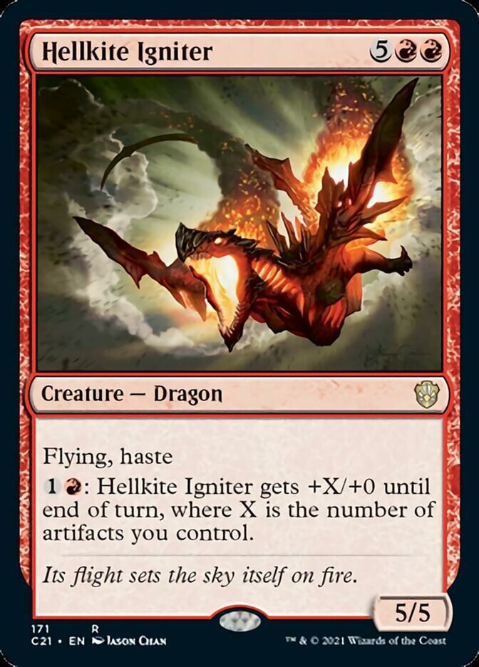 Hellkite Igniter [Commander 2021] | Clutch Gaming