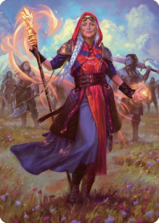 Jaya, Fiery Negotiator Art Card 1 [Dominaria United Art Series] | Clutch Gaming