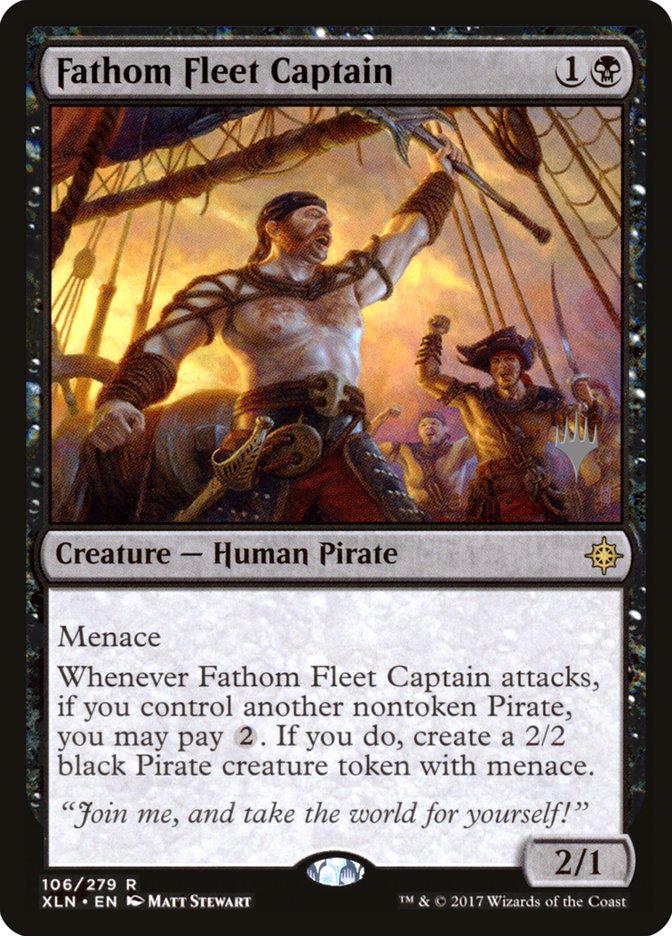 Fathom Fleet Captain (Promo Pack) [Ixalan Promos] | Clutch Gaming