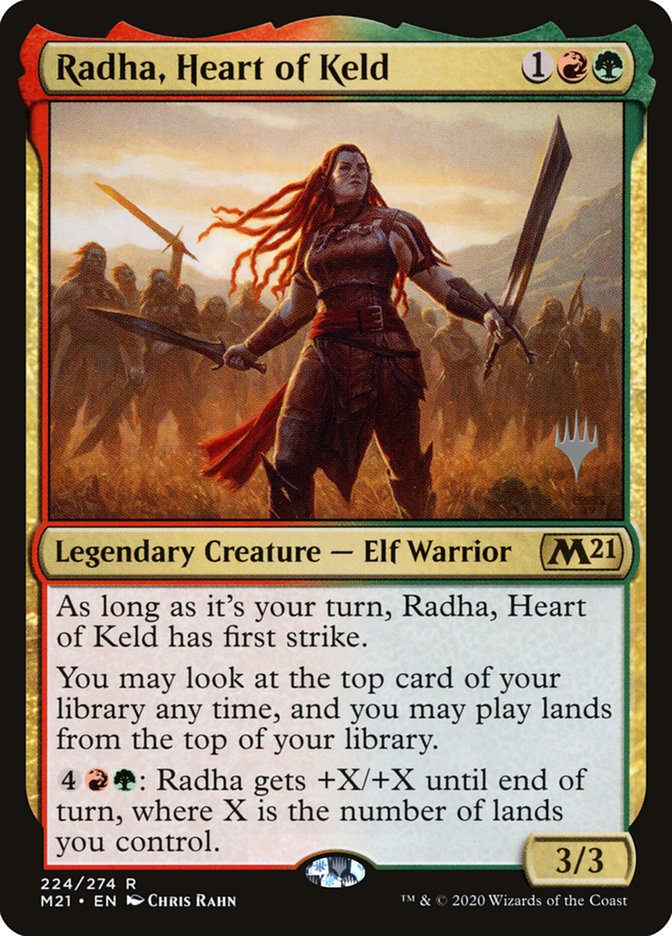 Radha, Heart of Keld (Promo Pack) [Core Set 2021 Promos] | Clutch Gaming