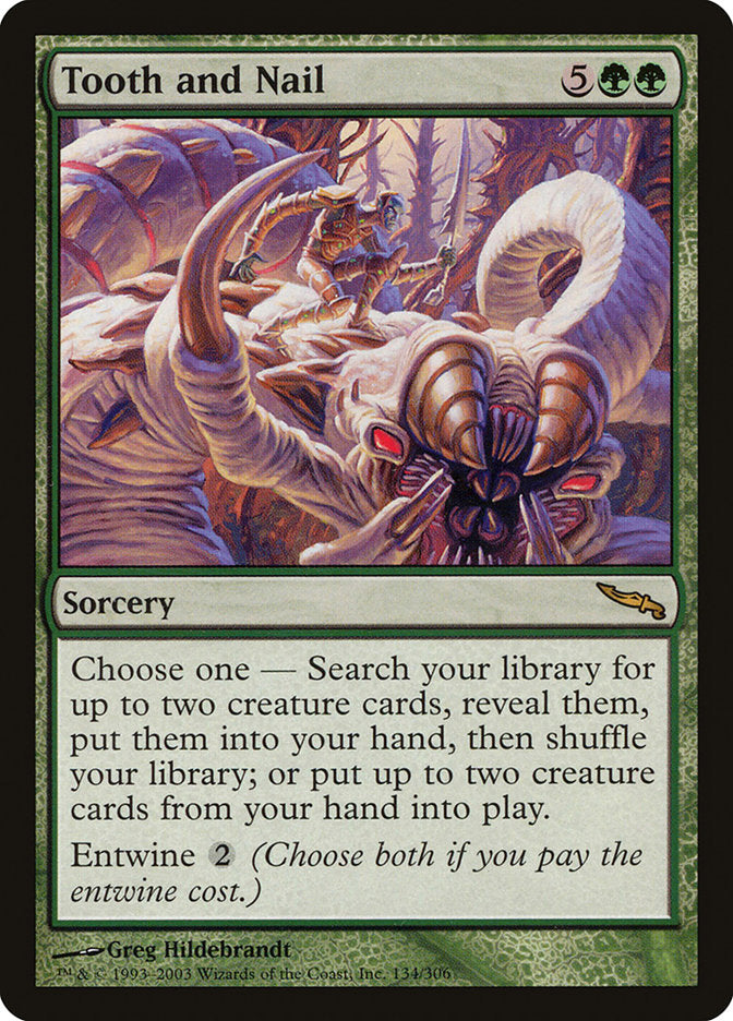 Tooth and Nail [Mirrodin] | Clutch Gaming