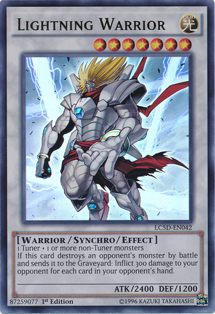 Lightning Warrior [LC5D-EN042] Ultra Rare | Clutch Gaming