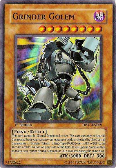 Grinder Golem [DP07-EN009] Super Rare | Clutch Gaming