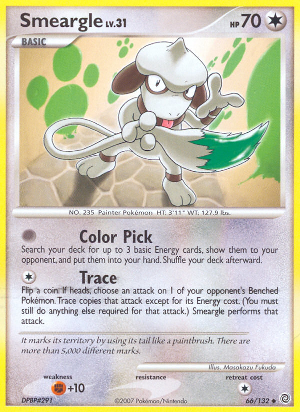 Smeargle (66/132) [Diamond & Pearl: Secret Wonders] | Clutch Gaming