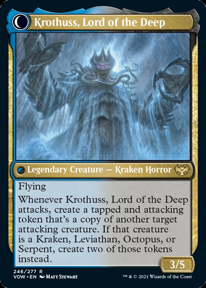 Runo Stromkirk // Krothuss, Lord of the Deep [Innistrad: Crimson Vow] | Clutch Gaming