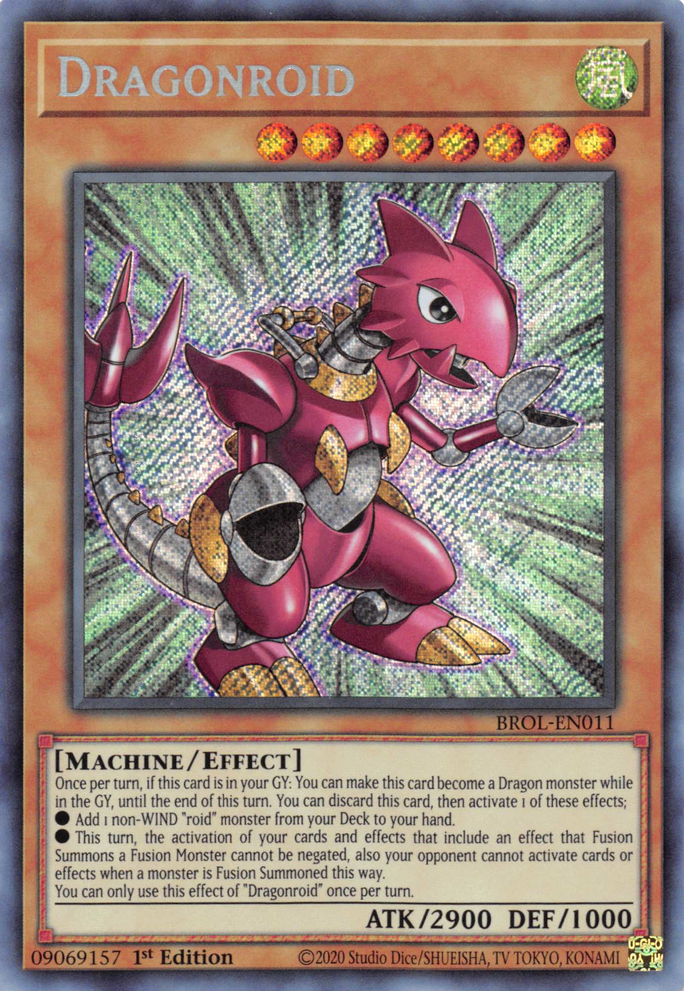 Dragonroid [BROL-EN011] Secret Rare | Clutch Gaming