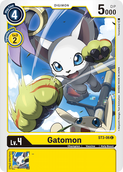 Gatomon [ST3-06] [Starter Deck: Heaven's Yellow] | Clutch Gaming