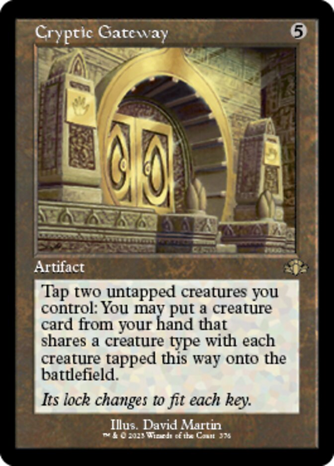 Cryptic Gateway (Retro) [Dominaria Remastered] | Clutch Gaming