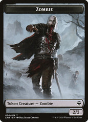 Soldier // Zombie Double-Sided Token [Commander Legends Tokens] | Clutch Gaming