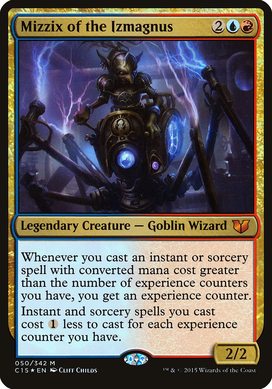 Mizzix of the Izmagnus (Oversized) [Commander 2015 Oversized] | Clutch Gaming