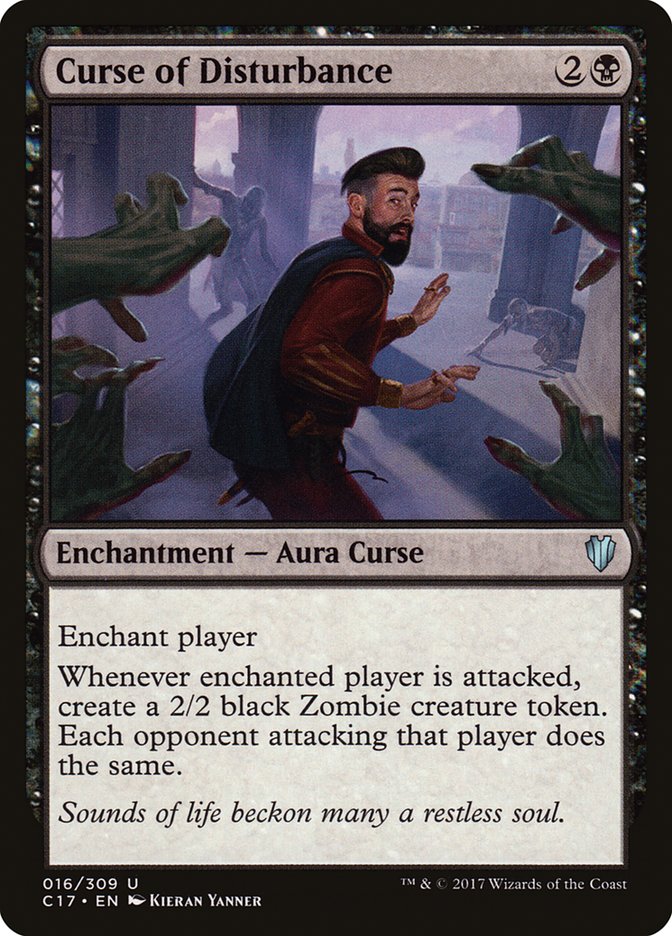 Curse of Disturbance [Commander 2017] | Clutch Gaming