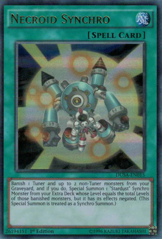 Necroid Synchro [DUSA-EN015] Ultra Rare | Clutch Gaming