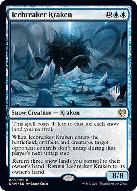 Icebreaker Kraken (Promo Pack) [Kaldheim Promos] | Clutch Gaming