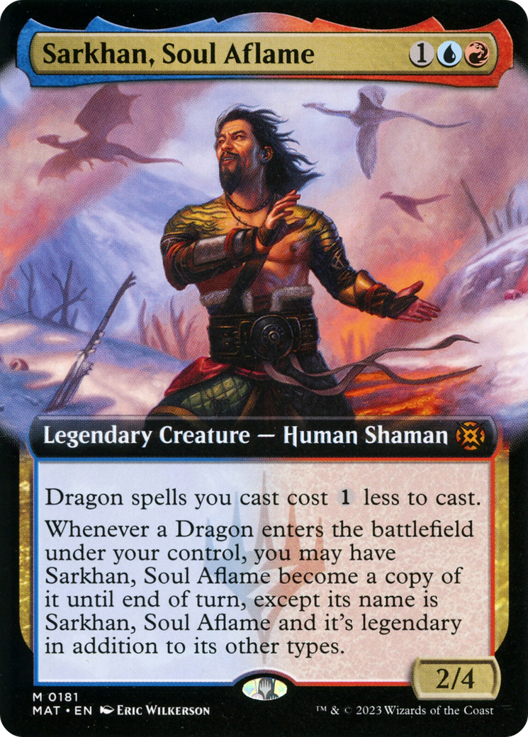 Sarkhan, Soul Aflame (Extended Art) [March of the Machine: The Aftermath] | Clutch Gaming