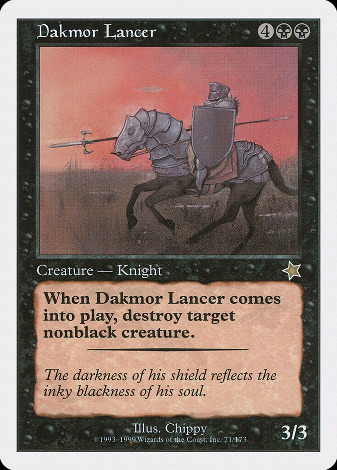 Dakmor Lancer [Starter 1999] | Clutch Gaming