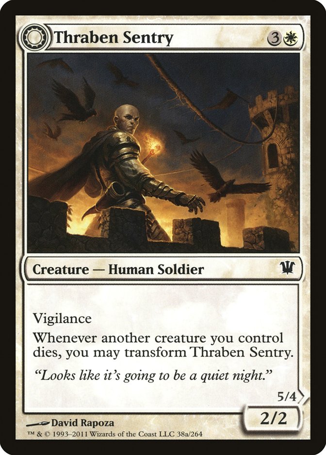 Thraben Sentry // Thraben Militia [Innistrad] | Clutch Gaming