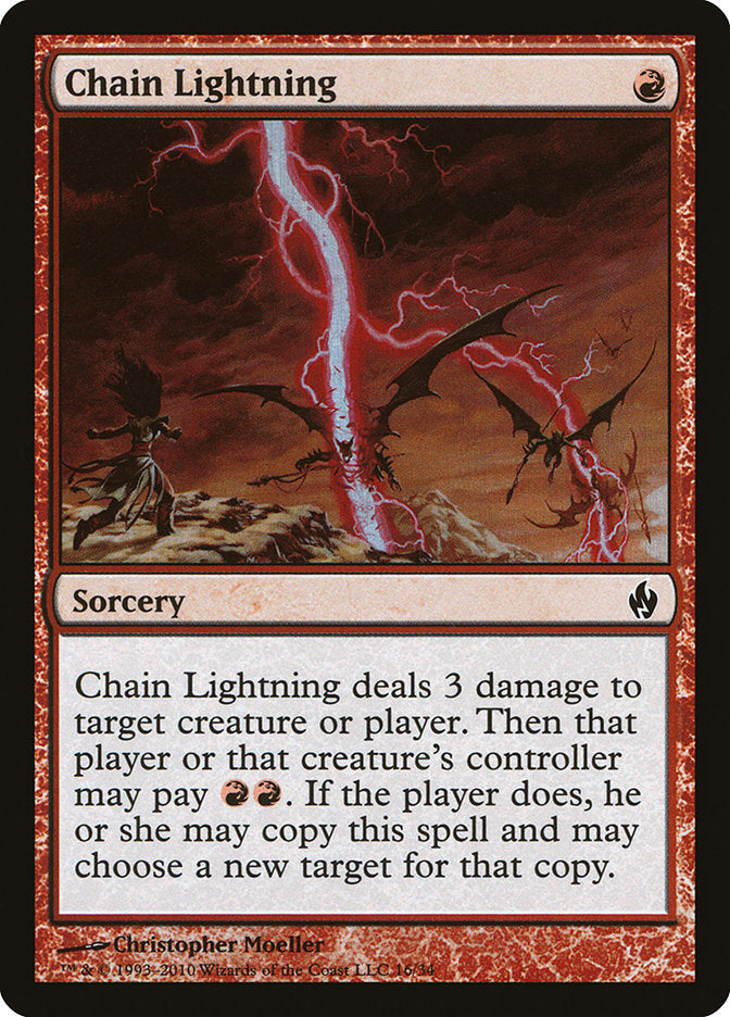 Chain Lightning [Premium Deck Series: Fire and Lightning] | Clutch Gaming