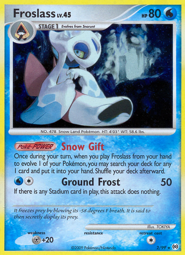 Froslass (2/99) [Platinum: Arceus] | Clutch Gaming