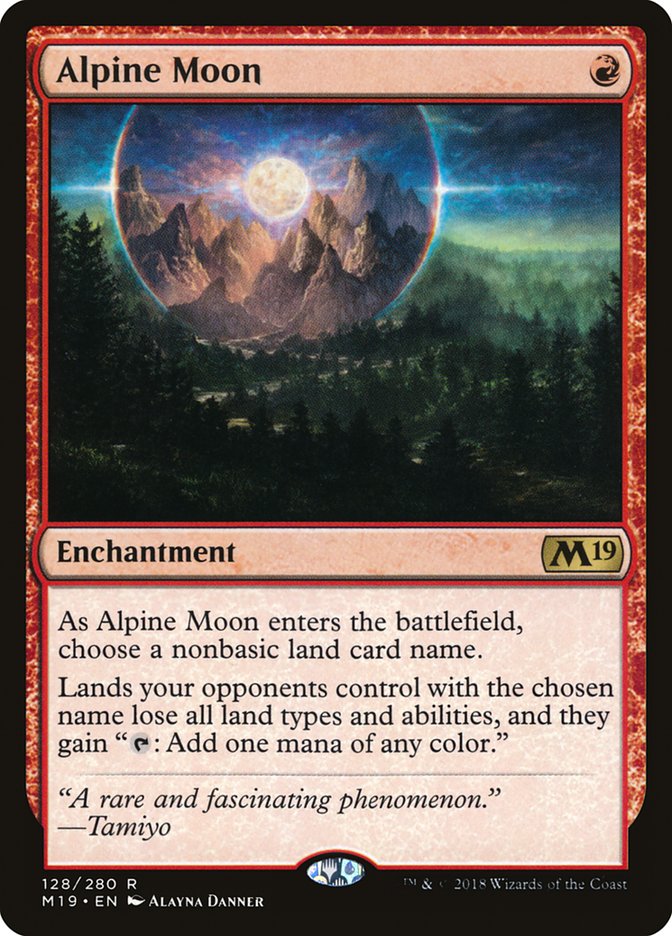 Alpine Moon [Core Set 2019] | Clutch Gaming