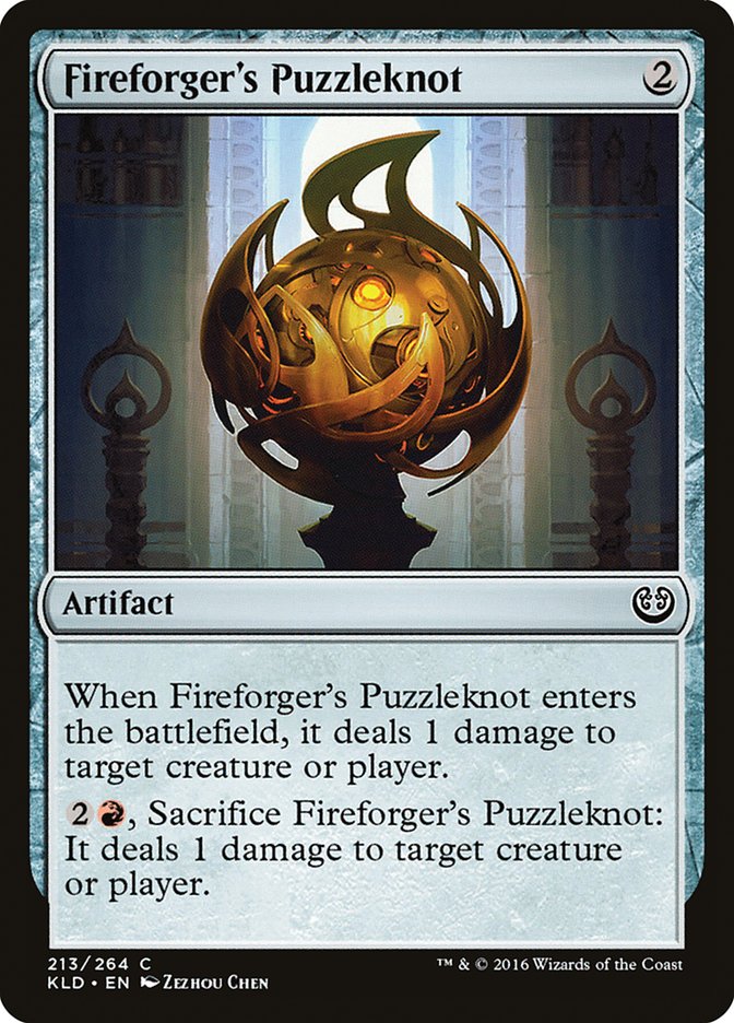 Fireforger's Puzzleknot [Kaladesh] | Clutch Gaming