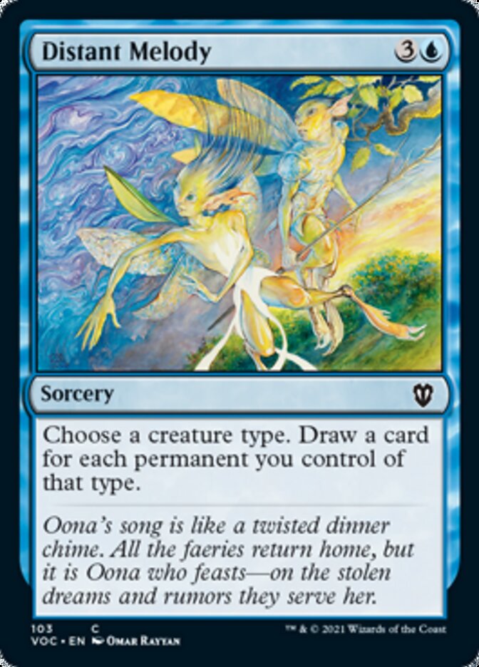Distant Melody [Innistrad: Crimson Vow Commander] | Clutch Gaming