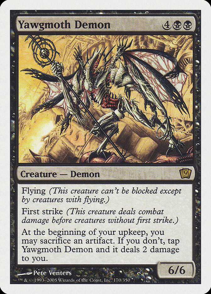 Yawgmoth Demon [Ninth Edition] | Clutch Gaming