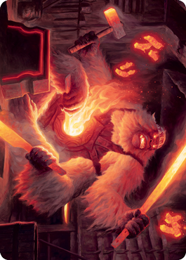 Kami of Industry Art Card [Kamigawa: Neon Dynasty Art Series] | Clutch Gaming