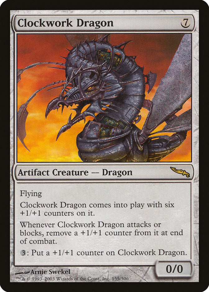 Clockwork Dragon [Mirrodin] | Clutch Gaming