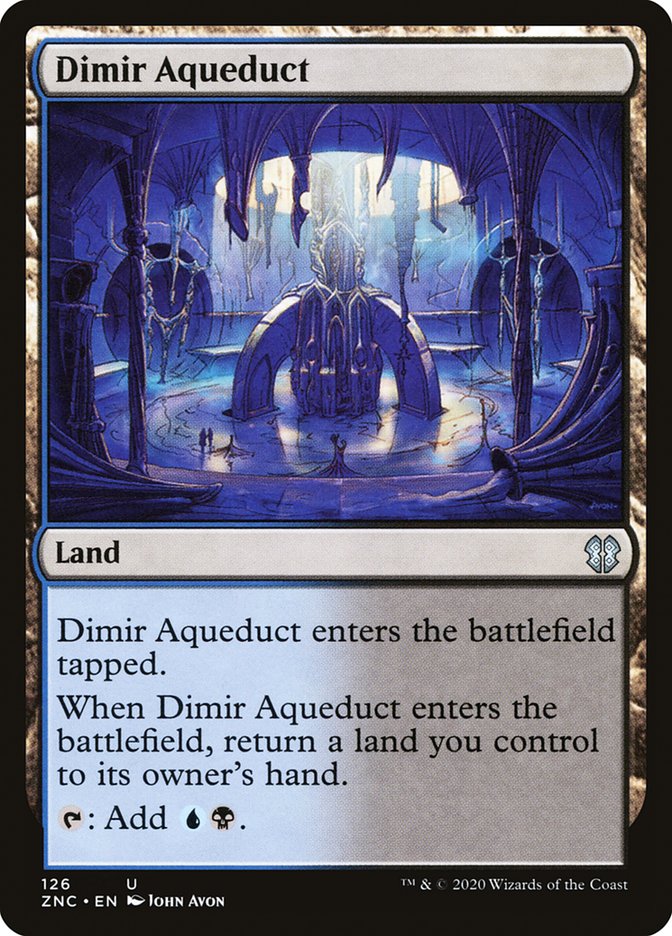 Dimir Aqueduct [Zendikar Rising Commander] | Clutch Gaming