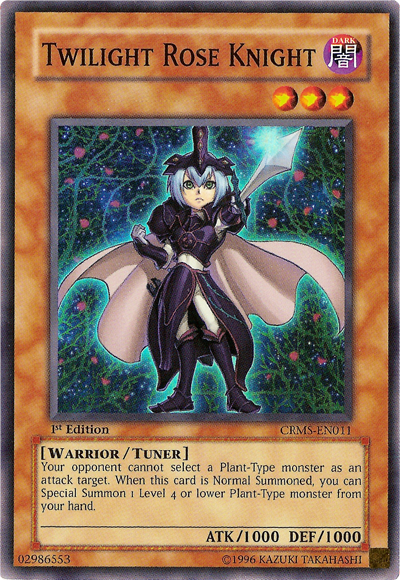 Twilight Rose Knight [CRMS-EN011] Super Rare | Clutch Gaming