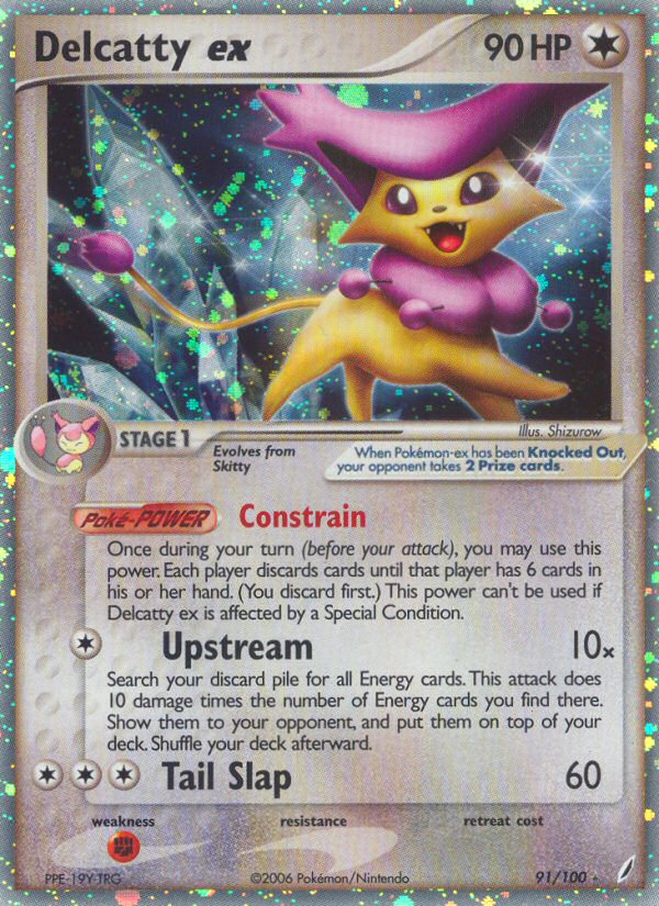 Delcatty ex (91/100) [EX: Crystal Guardians] | Clutch Gaming