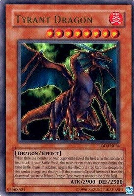 Tyrant Dragon [LOD-EN034] Ultra Rare | Clutch Gaming